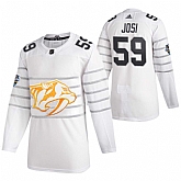 Predators 59 Roman Josi White 2020 NHL All-Star Game Adidas Jersey,baseball caps,new era cap wholesale,wholesale hats